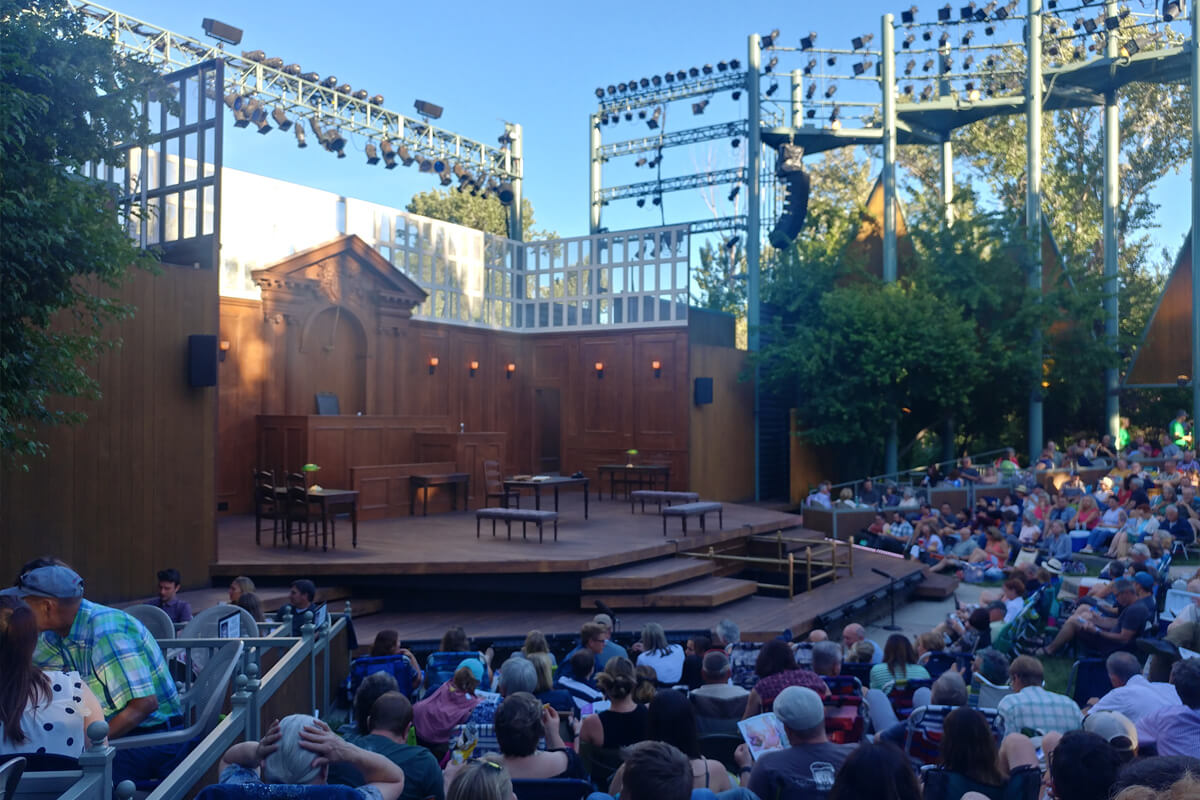 Idaho Shakespeare Festival Experience Crowd