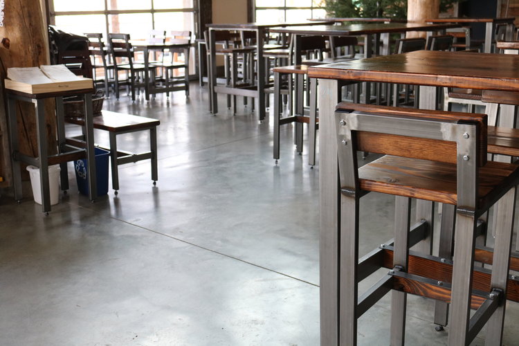Commercial hand-crafted woodwork by Heart of Timber in Boise